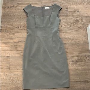 Calvin Klein gray dress